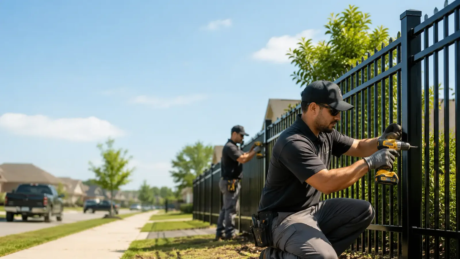 Metal Fence Installation in Rollingstone, MN